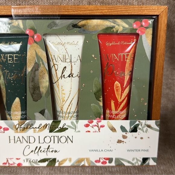 Bloom & Field Highland Natural Winter Holiday Hand Lotion Collection Gift Set - Picture 7 of 11